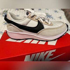 Nike Black and White Retro Sneakers